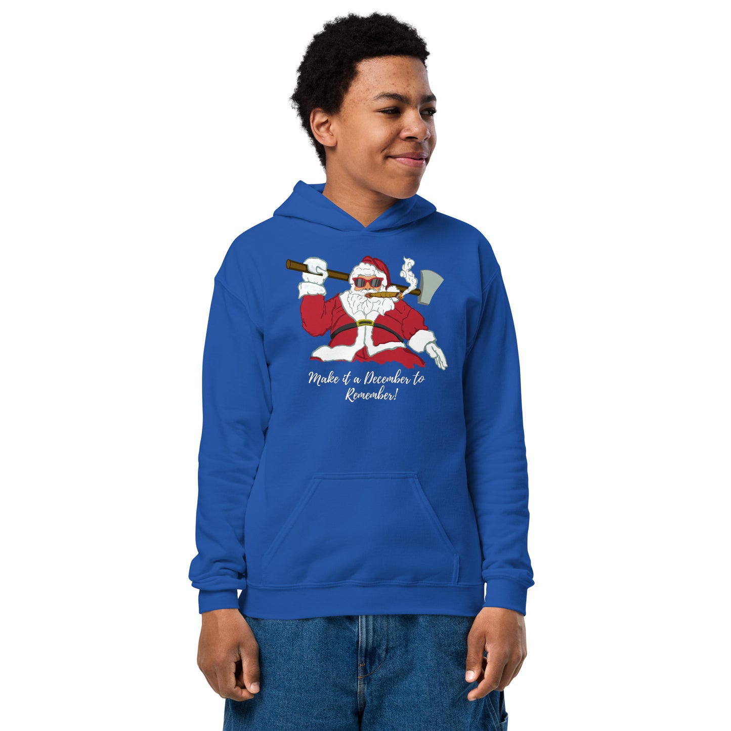 Youth Hoodie | Christmas | Santa