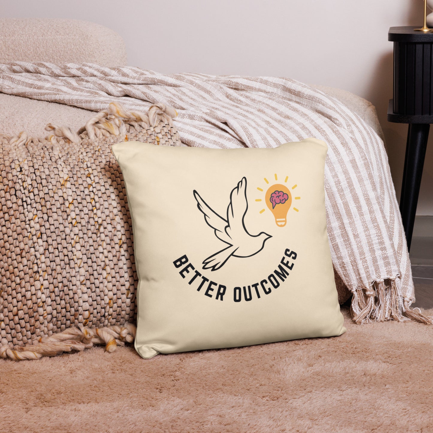 Basic Pillow | Better Outcomes | Papaya Whip - Better Outcomes