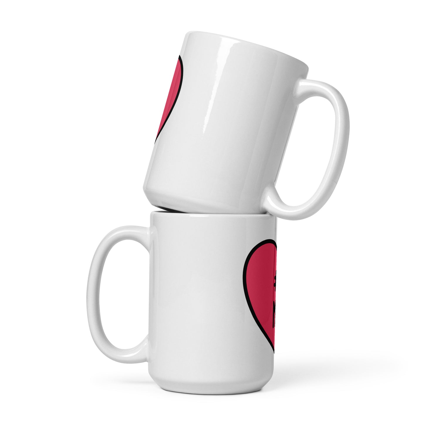 White glossy mug | #1 Mom | Mother's Day - Better Outcomes