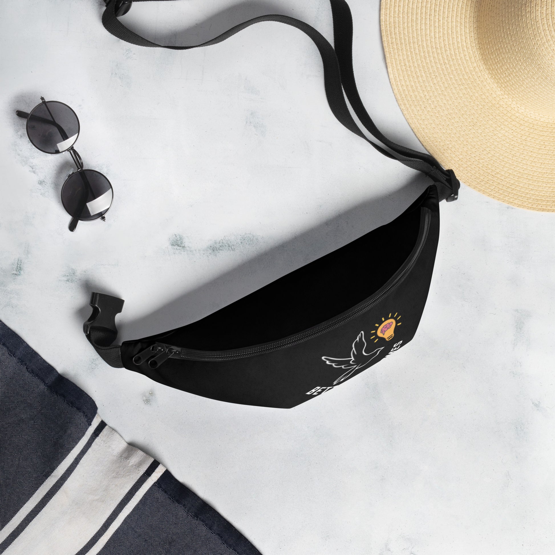 Fanny Pack | Better Outcomes | Black - Better Outcomes