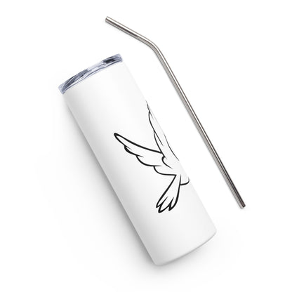 Stainless Steel Tumbler | Better Outcomes | Logo | White - Better Outcomes