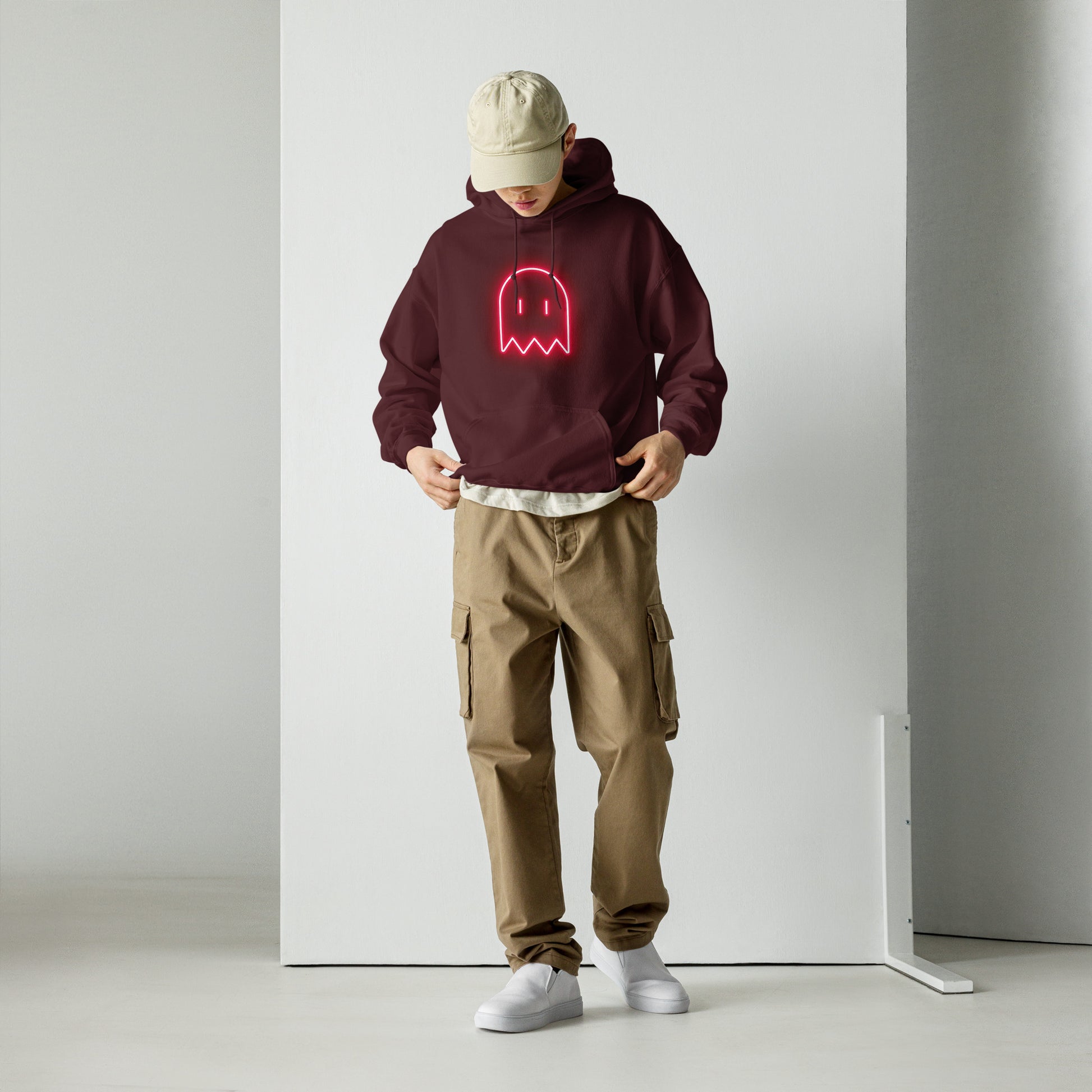 Unisex Hoodie | Pac Man Pinky - Better Outcomes